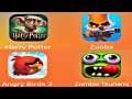 Zooba Batallas Animales, Harry Potter, Angry Birds 2, Zombie Tsunami, Gameplays Android
