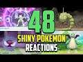 48 AMAZING Shiny Pokemon Reactions! Pokemon Let's Go Pikachu and Eevee Shiny Montage!