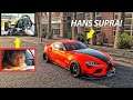 Drifting Hans NEW Toyota Supra Like a Boss! (Steering Wheel + Pedals) Car X Drift Racing!
