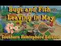 Every Bug and Fish Leaving in May on the Southern Hemisphere: Animal Crossing New Horizons