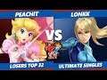 First Attack 2019 SSBU - PeachIt (Peach) Vs. PC | Lonkk (ZSS) Smash Ultimate Tournament Top 32 LR2