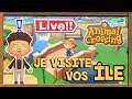 [FR]🔴DISTRIBUTION DE TICKETS MILES NOOK + VISITE D'ILE | Animal Crossing [HD]