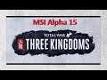 MSI Alpha 15 A3DD: Total War: Three Kingdoms benchmark test (AMD Ryzen 7 3750H, Radeon RX 5500M)