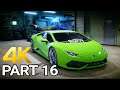 Need For Speed 2015 Gameplay Walkthrough Part 16 - NFS 2015 PC 4K 60FPS (No Commentary)