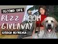 REZZ ROOM GIVEAWAY - Golden Retriever (Adult, Puppy) - SECOND LIFE
