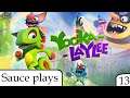Sauce plays Yooka-Laylee, Part 13 - Right in my stocks and shares [Finale]