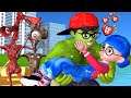 Scary Teacher 3D - Siren Head Troll Tani with Nick Hulk Rescue Under the Sea - Funny Games Animation