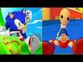 Sonic Dash VS Buddyman Run Android Gameplay