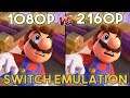 Super Mario Odyssey | Native vs 4K Resolution - Switch Emulation