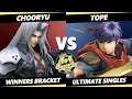 4o4 Smash Night 23 - chooryu (Sephiroth) Vs. Tope (Ike) - SSBU Ultimate Tournament
