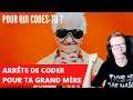 Arrête de coder pour ta grand mère + sondage Unity