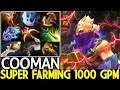 COOMAN [Anti Mage] Super Farming 9 Items 1000 GPM 7.24 Dota 2