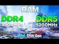 DDR4 vs DDR5 - Test in 10 Games