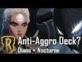 Diana & Nocturne vs. Discard Aggro Jinx + Draven | Legends of Runeterra Gameplay [DE]
