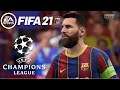 FC BARCELONA - REAL MADRID // Final Champtions League FIFA 21 Gameplay PC