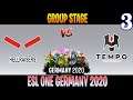 HellRaisers vs Tempo Game 3 | Bo3 | Group Stage ESL ONE Germany 2020 | DOTA 2 LIVE