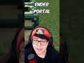 Minecraft PERO el PORTAL del END es INVISIBLE #Shorts