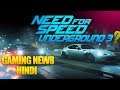 Need For Speed Underground 3 ? New Anime Game | HITMAN 3 | Google Play Pass | GAMING NEWS !!