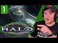 Royal Marine Plays HALO COMBAT EVOLVED! PART 1! - Road To Halo Infinite!