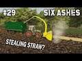 SIX ASHES #29 / STEALING STRAW? / Farming Simulator 19 PS5 Let’s Play FS19.