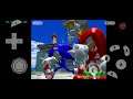 Sonic heroes, gameplay 2, dolphin android.
