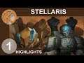 Stellaris Multiplayer Highlights - ROCK SOLID LITHOID DOMINATION Part 1