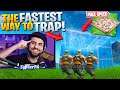 The *FASTEST* Way To Trap EVERYONE Should Be Using! (Fortnite Battle Royale)