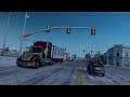 American Truck Simulator: [Utah DLC, Frosty Winter Weather Mod] Vernal - Ogden
