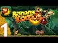 Banana Kong : Gameplay Walkthrough part 1 - Seru Menantang (Android iOS)