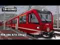 BEX Winter Northbound - Bernina Line - RhB ABe 8/12 Allegra - Train Simulator 2020
