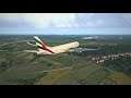 Emirates A350 lands in Munich - X-Plane 11