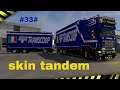 Euro truck simulator 2 mod skin scania r4 tandem #33#
