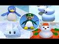 Evolution of - Ice Minigames in Mario Party Games