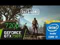 GTX 750Ti | Days Gone | 720p | Benchmark PC