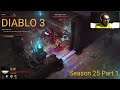 Lets Play Diablo 3 Season 25 mit dem Monk durch die Saisonreise 25 Diablo 3 Gameplay PS5 Part 1