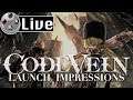 LIVE ! Code Vein - First three hours - Launch Day Impressions