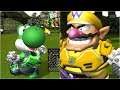Mario Strikers Charged - Yoshi vs Wario - Wii Gameplay (4K60fps)