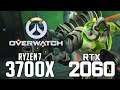 Overwatch on Ryzen 7 3700x + RTX 2060 1080p, 1440p benchmarks!