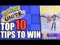Top 10 tips VITAL to win in Pokemon Unite