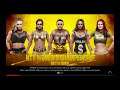 WWE 2K19 Lita VS Shayna,Carmella,Maria,Rhea 5-Diva Battle Royal Match NXT Women's Title