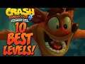10 BEST LEVELS in Crash Bandicoot 4 It's About Time
