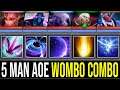 5 MAN AOE WOMBO COMBO..!! Epic Team Work Hard Carry Enigma Refresher Obs 7.26 | Dota 2