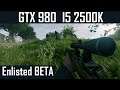 Enlisted BETA GTX 980 OC | i5 2500k 4.9 GHz | 1080p Maximum Settings