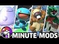 Pokemon Mods (Part 2) | 1 Minute Mods (Super Smash Bros. Ultimate)