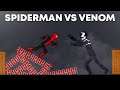Spiderman vs Venom in People Playground