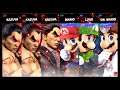 Super Smash Bros Ultimate Amiibo Fights – Kazuya & Co #324 Kazuyas vs Mario Bros