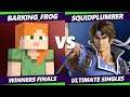 S@X 416 Winners Finals - Barking_Frog (Steve, Inkling) Vs. Squidplumber (Richter) Smash Ultimate