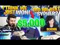 SypherPK & Bugha FACE OFF For $5,000!!! (Fortnite Battle Royale Challenge)