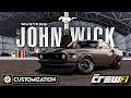THE CREW 2: John Wick's Mustang│CUSTOMIZATION - SHOWCASE│