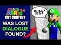 The Truth about Luigi's Beta Dialogue in Super Mario 64 | Mario Cut Content